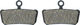 GALFER Disc Road Brake Pads for SRAM/Avid - semi-metallic - steel/SR-003