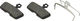 GALFER Disc Standard Brake Pads for SRAM/Avid - semi-metallic - steel/SR-004