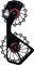 KCNC Chape + Galets de Dérailleur Céramique Jockey Wheels System - black/moyen