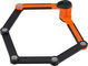 Kryptonite Candado plegable Evolution 790 con soporte de cuadro Klick - negro-naranja/90 cm