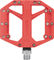 Shimano Pédales à Plateforme PD-GR400 - rouge/universal