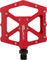 XLC Pedales de plataforma PD-M12 - rojo/universal