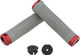 Chromag Squarewave XL Lock On Handlebar Grips - grey-red/146 mm