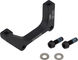 Magura Disc Brake Adapter for 203 mm Rotors - black/rear IS to PM