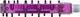 Chromag Pédales à Plateforme Dagga - purple/universal