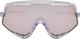 100% Glendale Hiper Sports Glasses - polished translucent lavender/hiper lavender mirror