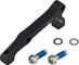 SRAM Disc Brake Adapter for 180 mm Rotors - black/rear IS to PM