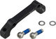 SRAM Disc Brake Adapter for 180 mm Rotors - black/front IS to PM