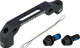 Shimano XTR, XT Disc Brake Adapter for 160 mm Rotors - black/rear IS to PM