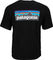 Patagonia P-6 Logo Responsibili Tee T-Shirt - black/M