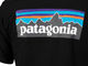 Patagonia Camiseta P-6 Logo Responsibili-Tee - black/M