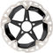 Shimano Disque de Frein RT-MT900 Center Lock Denture Interne pour XTR/Dura-Ace - argenté-noir/180 mm