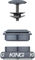 Chris King InSet i7 ZS44/28.6 - EC44/40 Mixed Tapered GripLock Headset - matte slate/ZS44/28.6 - EC44/40
