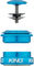 Chris King InSet i8 ZS44/28.6 - EC44/33 GripLock Headset - matte turquoise/ZS44/28.6 - EC44/33