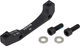 Magura Disc Brake Adapter for 160 mm Rotors - black/front IS to PM