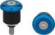 NITTO EC-02 Handlebar End Plugs - blue/universal