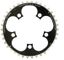 TA Compact Chainring, 5-arm, 94 mm BCD - black/38 tooth