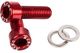 KCNC Bottle Cage Hex Bolts - red/M5x15