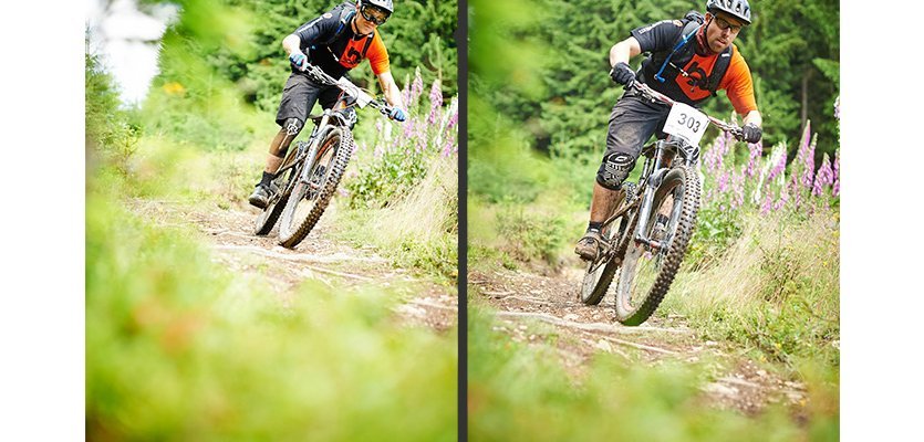 David und Thorsten von bike-components auf ihrem Trail