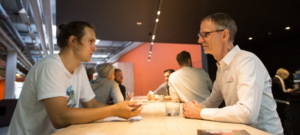 Christoph im Gespräch mit Dr. Markus Braun