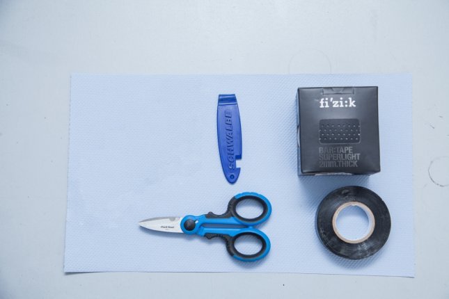 Everything you need to wrap your bar tape.
