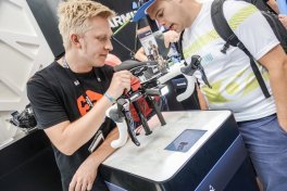 bc bei der Eurobike 2015 in Friedrichshafen