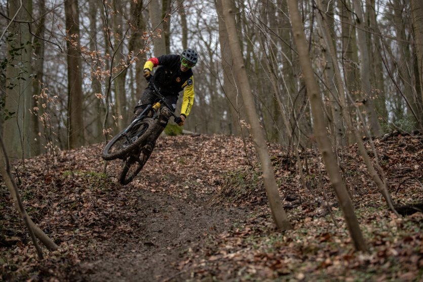 MTB Sprung Aachener Wald Daniel Jahn Deutscher Meister Downhill