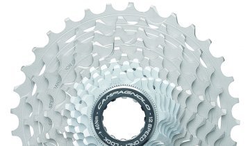 Campagnolo Super Record 12-speed cassette.