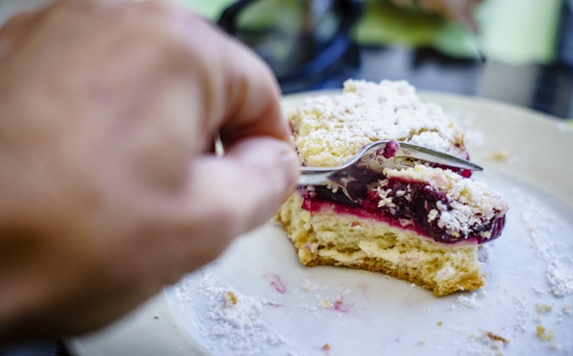 Who can resist homemade cake?