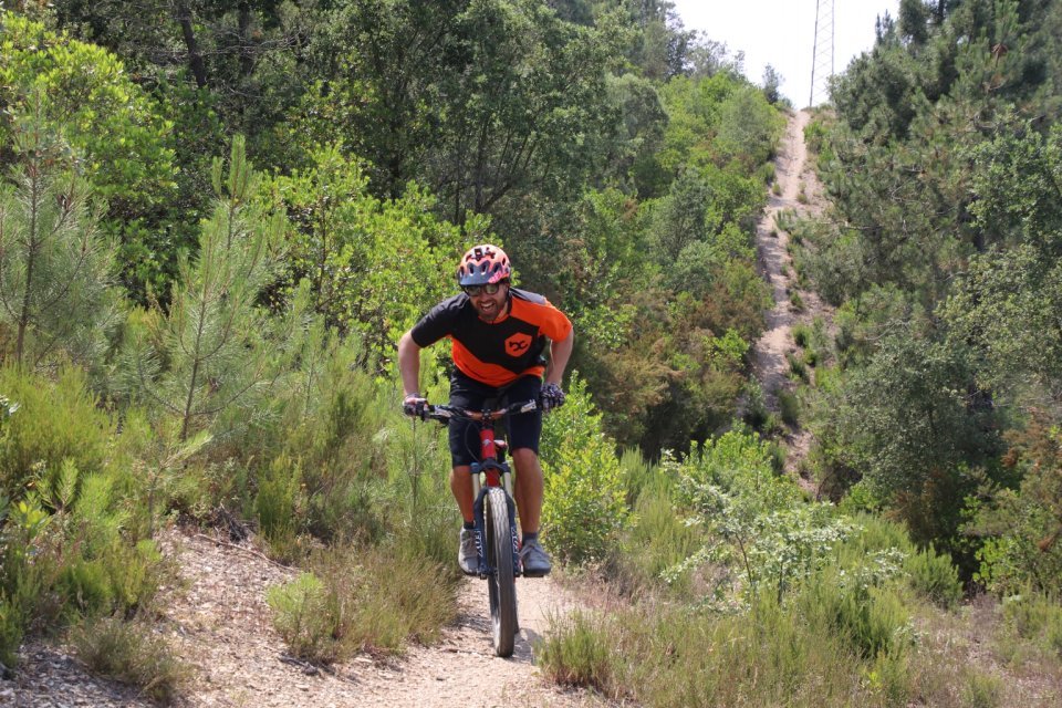 The trails around Girona feature steep climbs and descents.