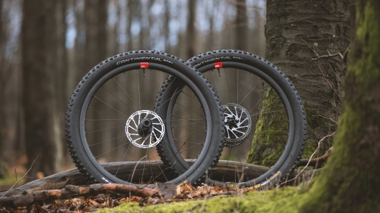 The Santa Cruz Reserve 30 wheelset for Enduro mountain biking.