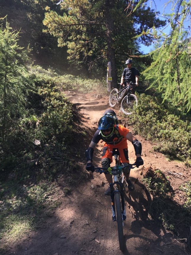 bc beim 3-Länder Enduro am Reschenpass