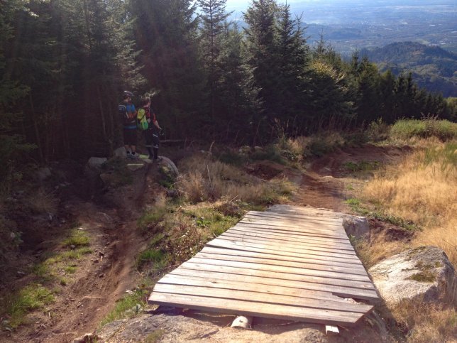 Ein Stück der Alpirsbacher Flowtrails.