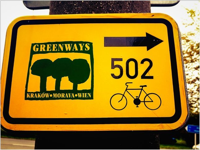 Die Greenways sind internationale Wege zum Radfahren, Wandern und Reiten.