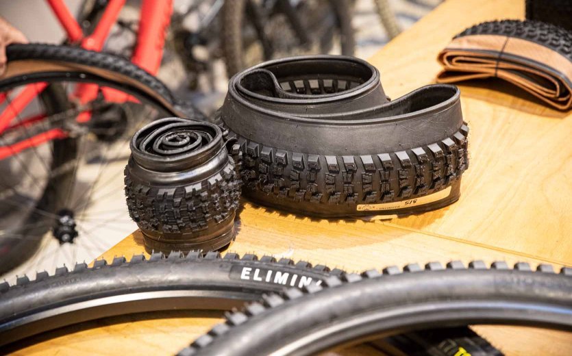The fruits of meticulous labour: MTB tyres with new rubber compounds
