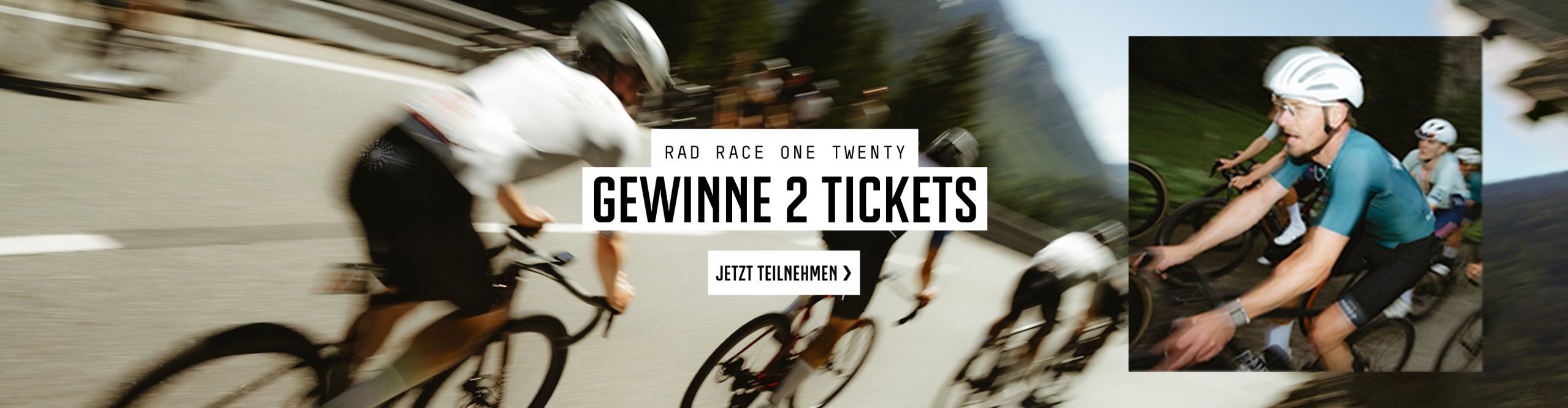 Rad Race One Twenty Gewinnspiel: 2x2 Tickets gewinnen für ein Rennrad Rennen in Sonthofen im Allgäu