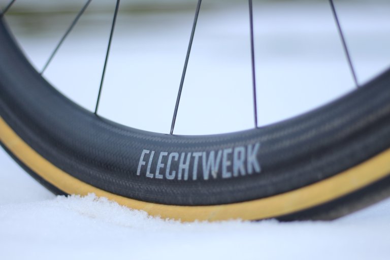 Flechtwerk Carbon Laufradsatz