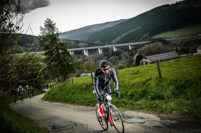 Björn at Côte de Pont.