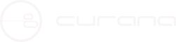 Curana Logo in weiß