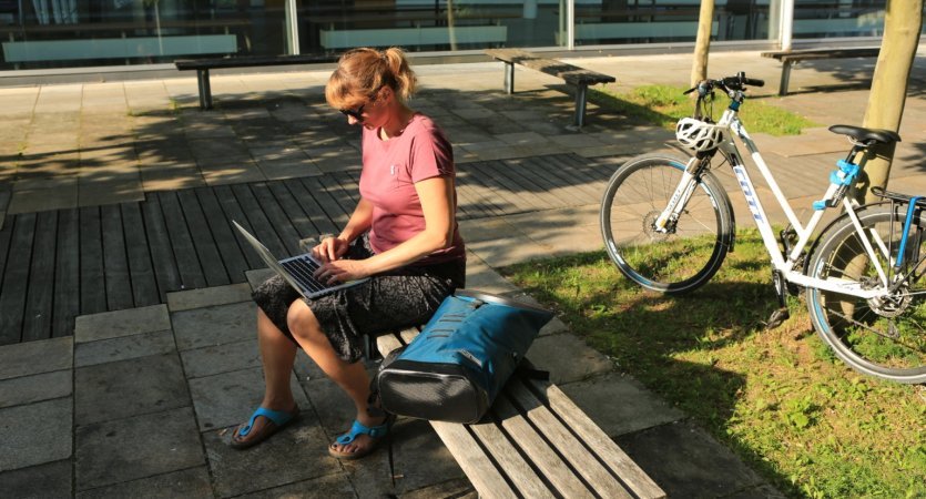 Flexibel bewegen, flexibel arbeiten - digitale Nomaden reisen mit leichtem (funktionellem) Gepäck!
