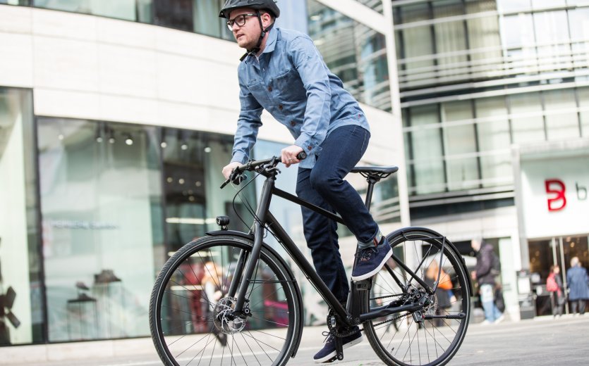 En la bicicleta de Trekking y de paseo, la comodidad del sillín juega un papel bastante importante.