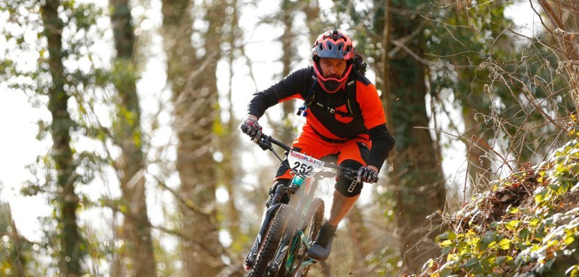 The shoe passed the test during a local Enduro race.