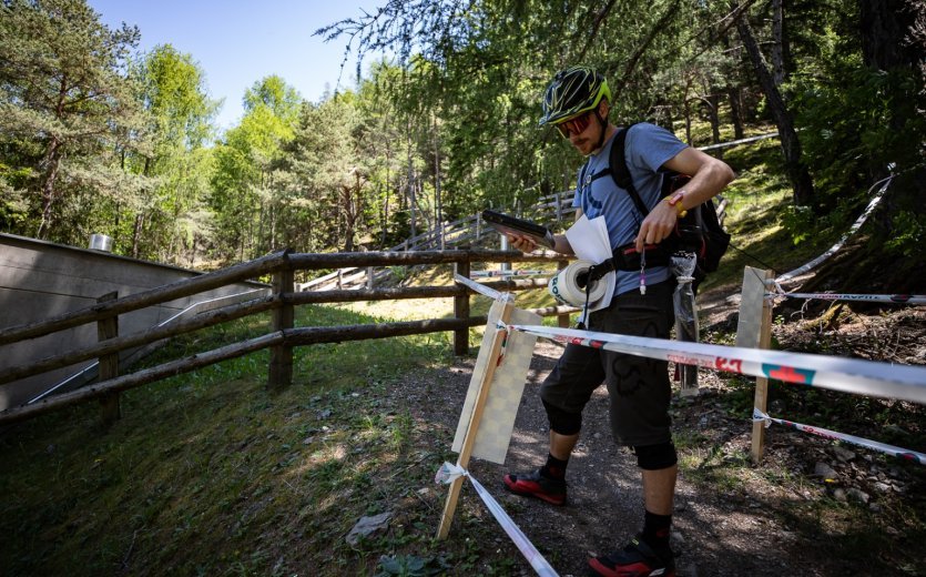 TRailbuilder Backpack STage-Vorbereitung