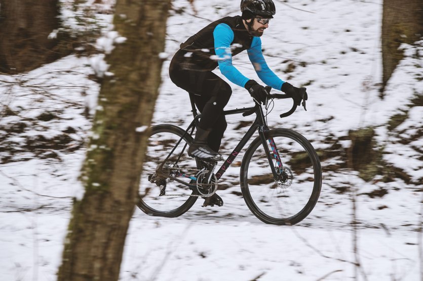 Gravel Bike Snow Winter