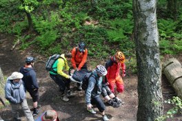 Outdoor Erste Hilfe Kurs mit dem DRK