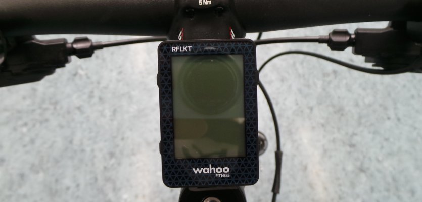 Wahoo RFLKT, Fahrradtraining, Tacho, GPS, Fahrradtacho
