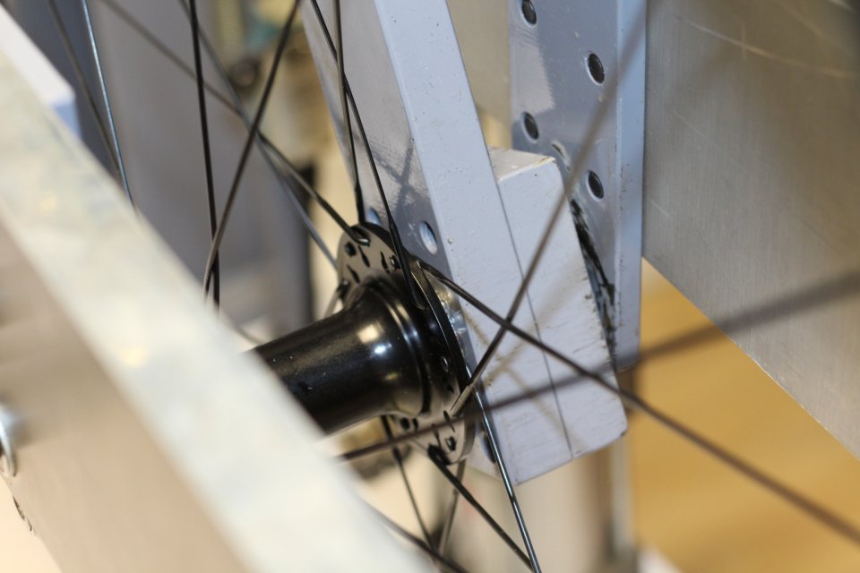 The freehub easily withstood the forces from the lever.