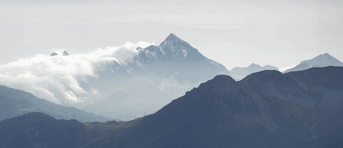 Weitblick über die Alpen – Symbolbild für Orientierung beim Finden passender Fahrradteile mit Part Scout