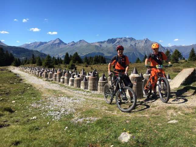 bc beim 3-Länder Enduro am Reschenpass