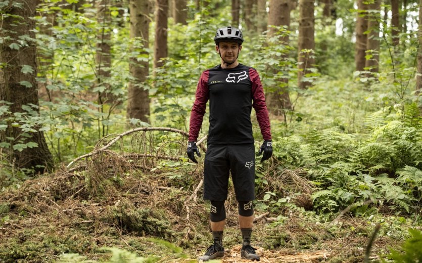 fox head attack collection mtb jersey shorts bike-components